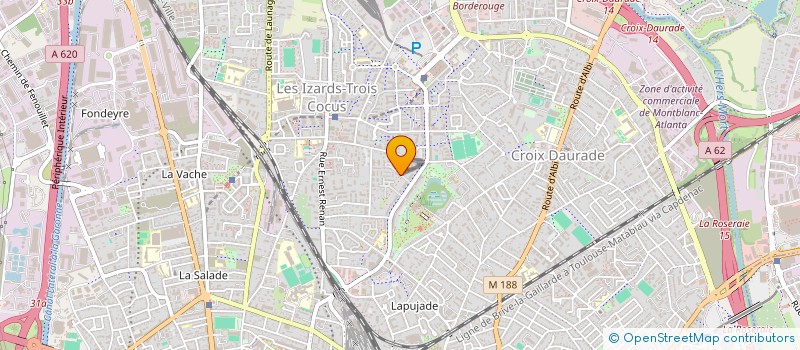 localisation de l'entreprise SCI KAMEN  TOULOUSE