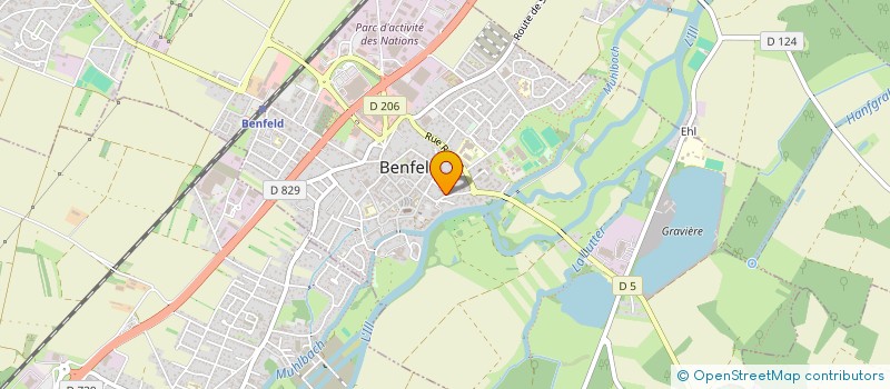 localisation de l'entreprise SCI KAMIMMO  BENFELD