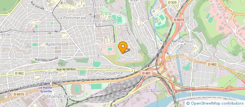 localisation de l'entreprise SCI KAMLIA à LE HAVRE