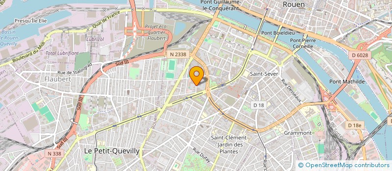 localisation de l'entreprise SCI KAMN à ROUEN