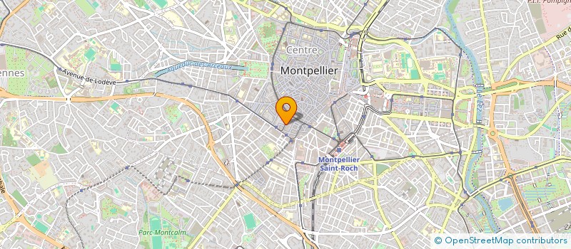 localisation de l'entreprise SCI KAMOJO à MONTPELLIER