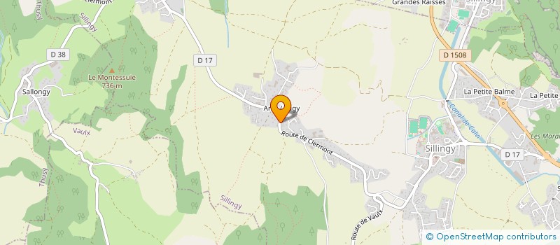 localisation de l'entreprise SCI KAMPUCHEA  SILLINGY