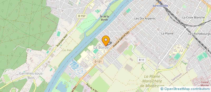 localisation de l'entreprise SCI KAMROL  MONTESSON