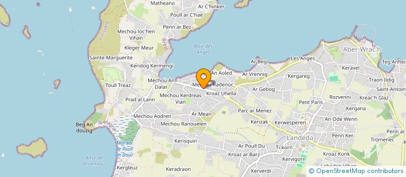 localisation de l'entreprise SCI KAN AR PEOC'H  LANDEDA