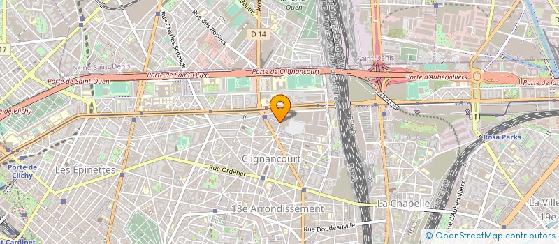 localisation de l'entreprise SCI KAN BELPERCHE  PARIS