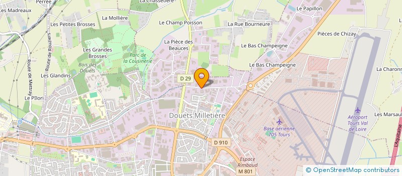localisation de l'entreprise SCI KANA  TOURS