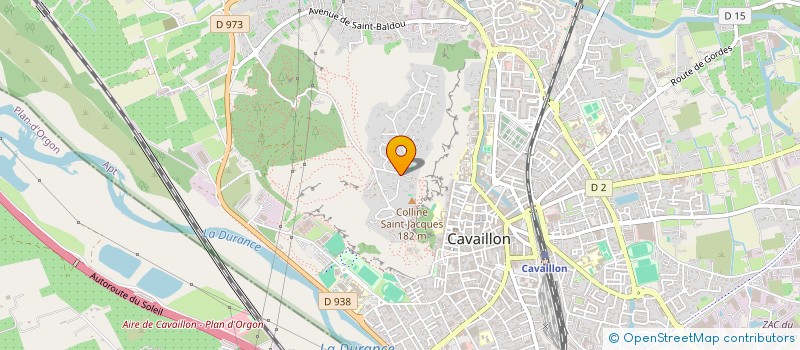 localisation de l'entreprise SCI KANACO  CAVAILLON