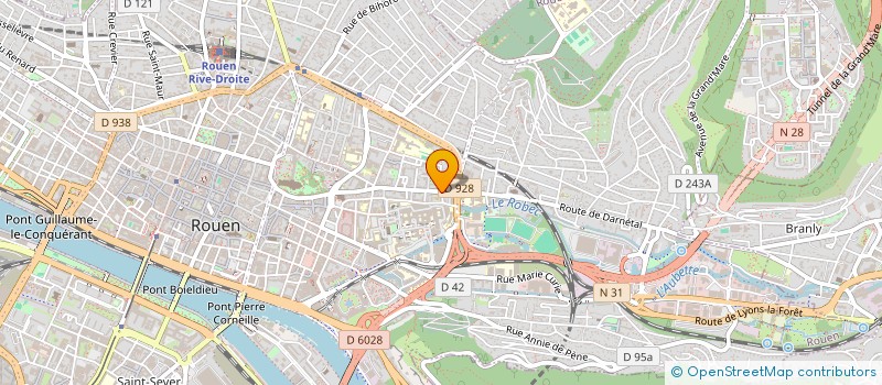 localisation de l'entreprise SCI KANASU'S IMMO  ROUEN