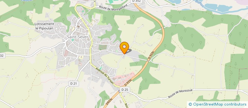 localisation de l'entreprise SCI KANDITU CAPELLE à SAINT-SEVER