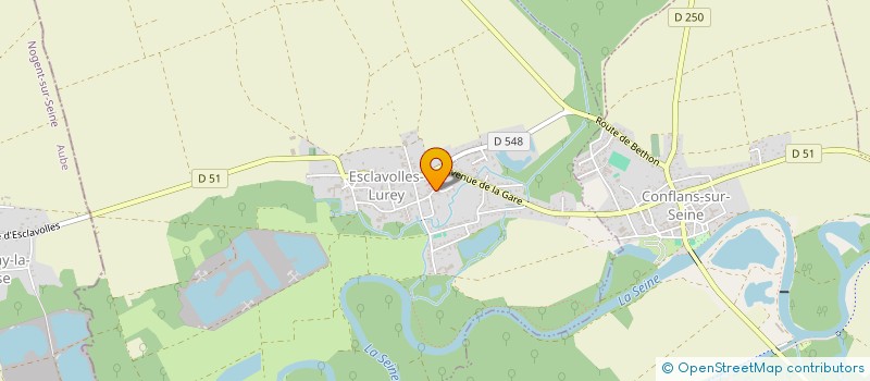 localisation de l'entreprise SCI KANEL  CLESLES