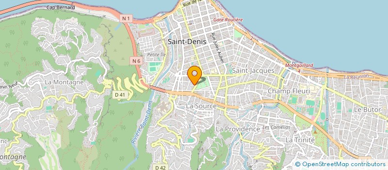 localisation de l'entreprise SCI KANELLE à SAINT-DENIS