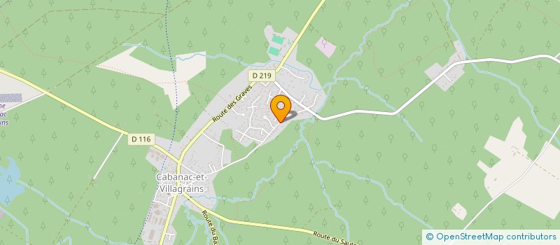 localisation de l'entreprise SCI KANI  CABANAC-ET-VILLAGRAINS
