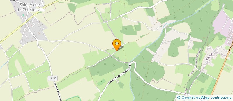 localisation de l'entreprise SCI KANIA  CAORCHES SAINT NICOLAS