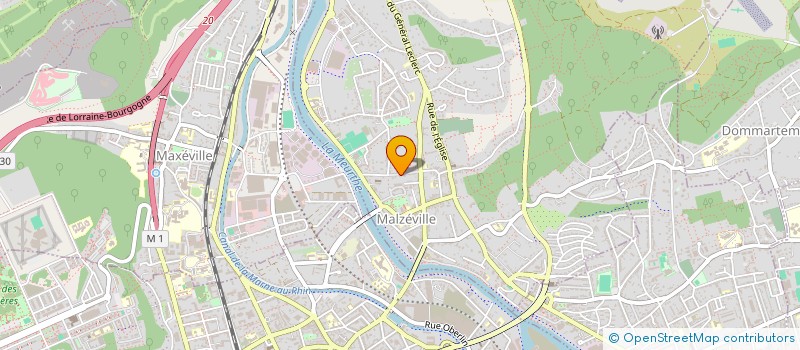 localisation de l'entreprise SCI KANIA  MALZEVILLE