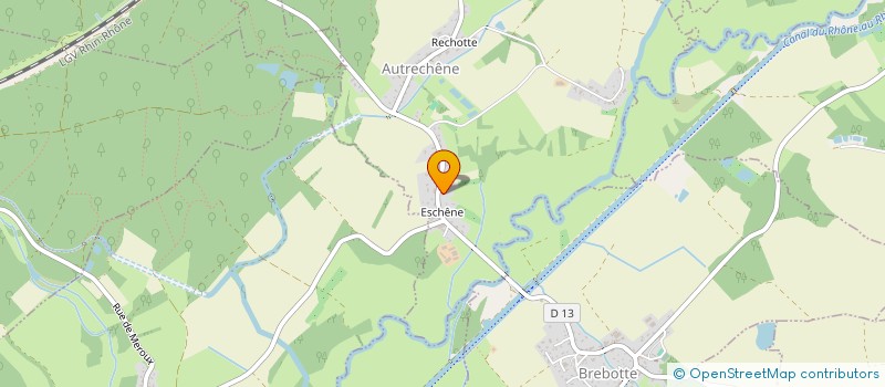 localisation de l'entreprise SCI KANIDEL à AUTRECHENE