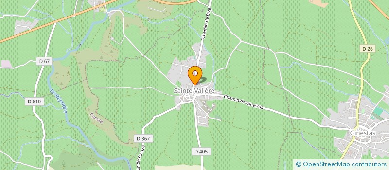 localisation de l'entreprise SCI KANIFS  SAINTE-VALIERE