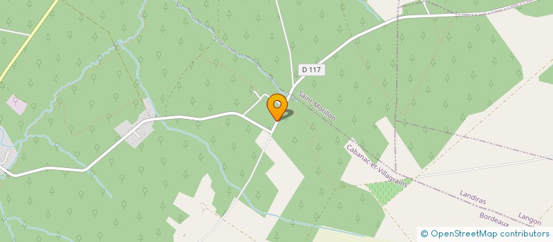 localisation de l'entreprise SCI KANIMMO 2  CABANAC-ET-VILLAGRAINS