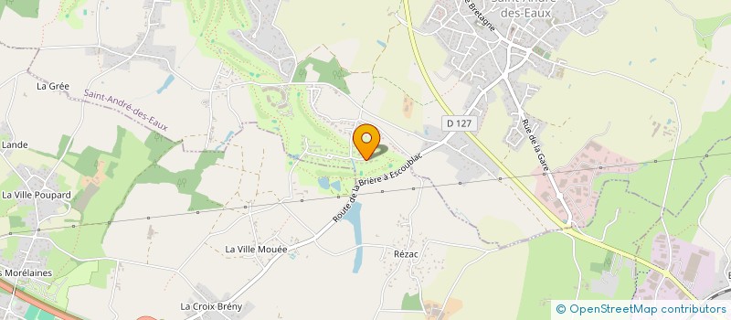 localisation de l'entreprise SCI KANISE  SAINT-ANDRE-DES-EAUX