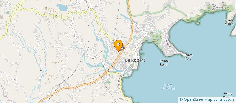 localisation de l'entreprise SCI KANN KREYOL  LE ROBERT