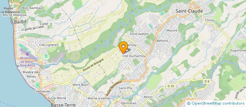 localisation de l'entreprise SCI KANNEMOMBIN à SAINT-CLAUDE