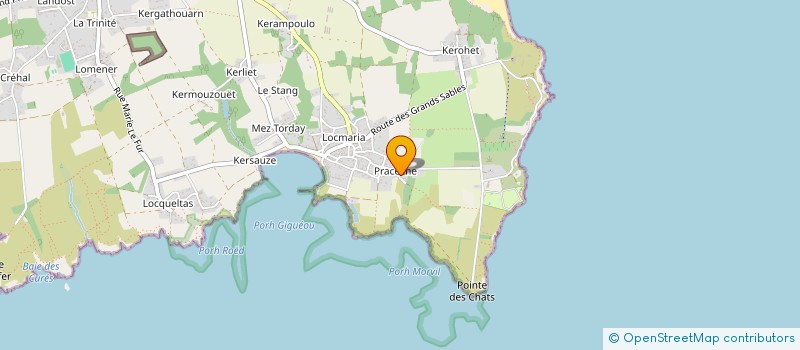 localisation de l'entreprise SCI KANSAS  GROIX