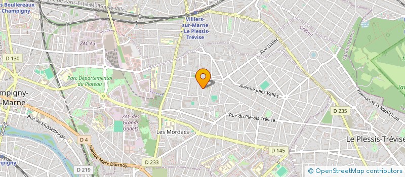 localisation de l'entreprise SCI KANTARA  CHAMPIGNY-SUR-MARNE