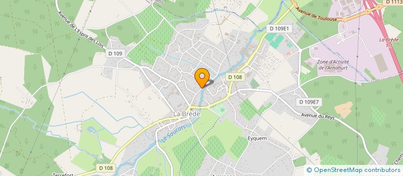 localisation de l'entreprise SCI KANTOUTA  LA BREDE