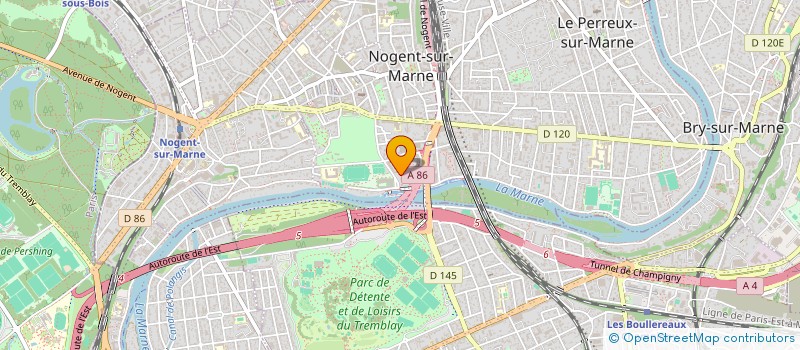 localisation de l'entreprise SCI KANUMA  NOGENT-SUR-MARNE