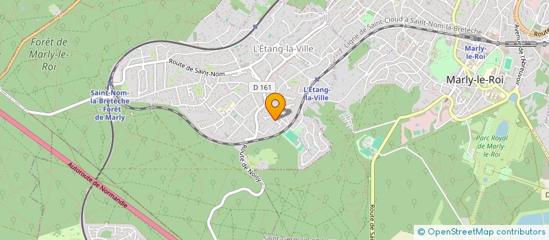 localisation de l'entreprise SCI KAOLA  L'ETANG-LA-VILLE