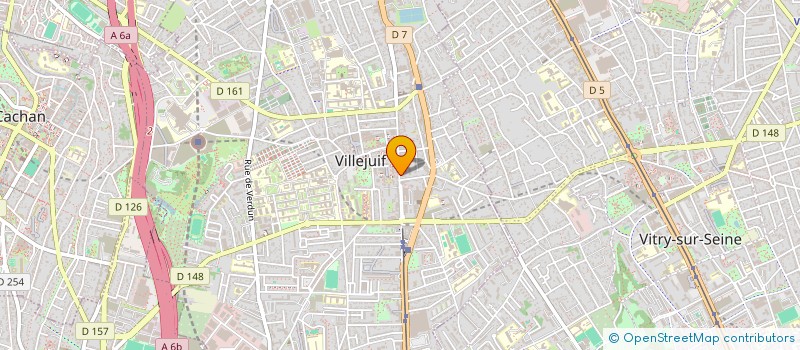 localisation de l'entreprise SCI KAP à VILLEJUIF