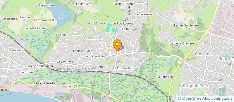 localisation de l'entreprise SCI KAP IMMO à COUERON