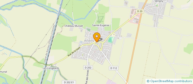 localisation de l'entreprise SCI KAP'IMMO  ANDILLY