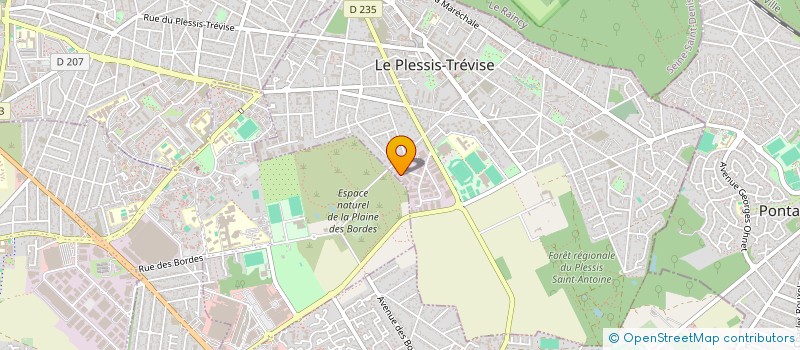 localisation de l'entreprise SCI KAP2J à LE PLESSIS-TREVISE