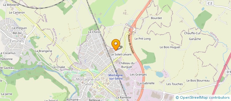 localisation de l'entreprise SCI KAPA  MORTAGNE-SUR-SEVRE