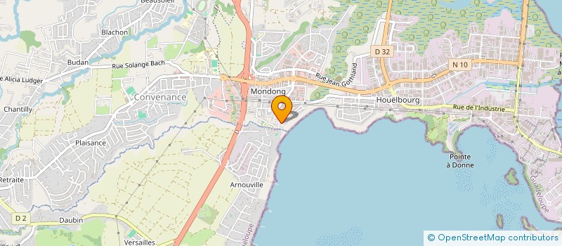 localisation de l'entreprise SCI KAPAJE à BAIE-MAHAULT