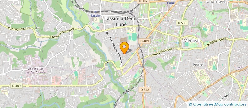 localisation de l'entreprise SCI KAPE  TASSIN-LA-DEMI-LUNE