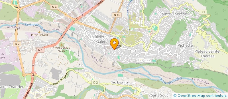 localisation de l'entreprise SCI KAPI à LA POSSESSION