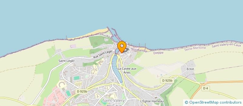 localisation de l'entreprise SCI KAPIE  SAINT-VALERY-EN-CAUX