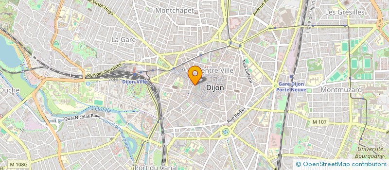 localisation de l'entreprise SCI KAPILOU à DIJON