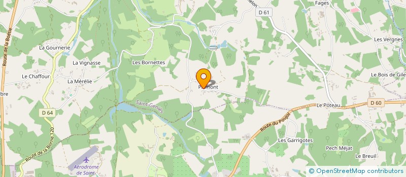 localisation de l'entreprise SCI KAPIME  SAINT-GENIES