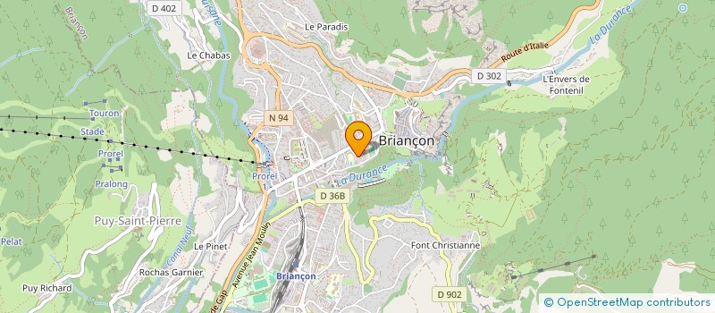 localisation de l'entreprise SCI KAPLAN à BRIANCON