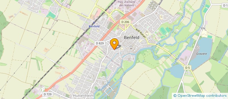 localisation de l'entreprise SCI KAPPLER  BENFELD