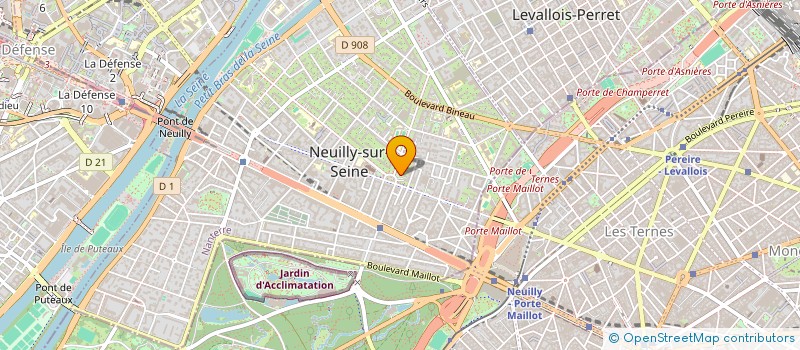 localisation de l'entreprise SCI KAR à NEUILLY-SUR-SEINE