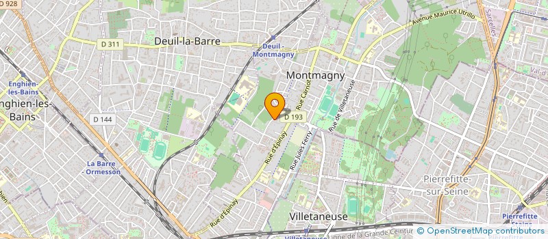 localisation de l'entreprise SCI KARA  MONTMAGNY