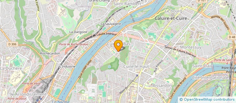 localisation de l'entreprise SCI KARA YAVUZER  CALUIRE ET CUIRE