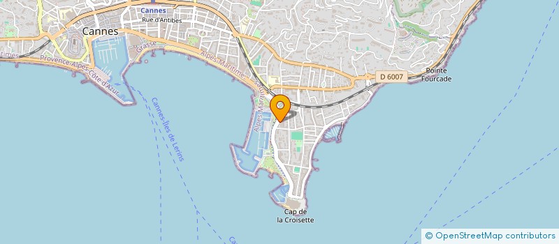 localisation de l'entreprise SCI KARABACAK 96  CANNES