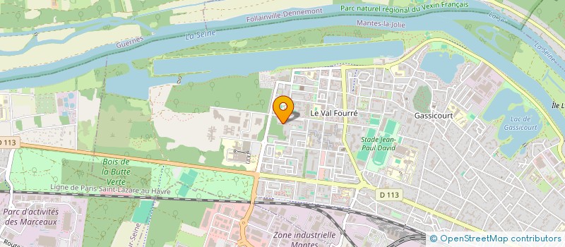 localisation de l'entreprise SCI KARABAY  MANTES-LA-JOLIE