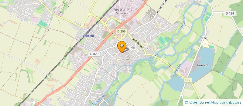 localisation de l'entreprise SCI KARACAM  BENFELD