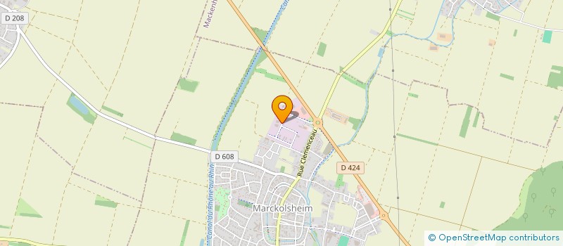 localisation de l'entreprise SCI KARADENIZ  MARCKOLSHEIM