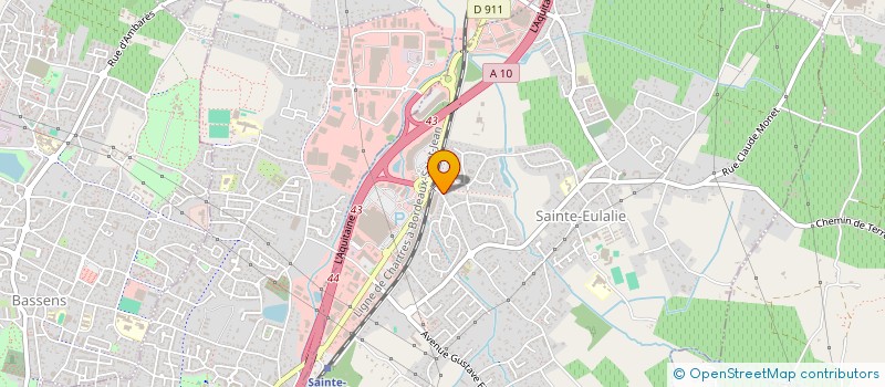 localisation de l'entreprise SCI KARAKETIR  SAINTE-EULALIE